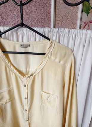 Красива блуза з натурального шовку nile.3 фото