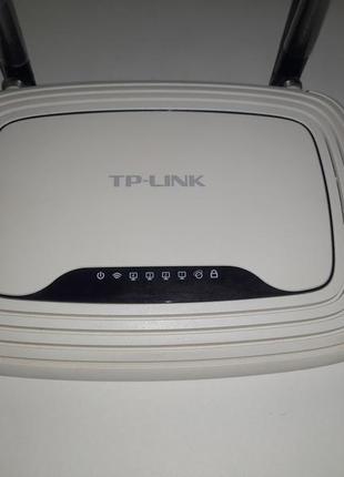 Маршрутизатор tp-link tl-wr841n роутер (полный комплект в идеале) модем для интернета wi-fi2 фото