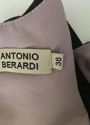 Шелковое платье бренд antonio berardi 100% оригинал!размер34 / xs / 36/s8 фото
