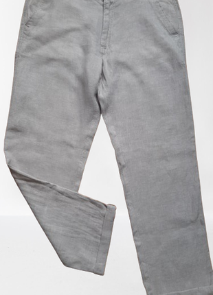 Легкі лляні чоловічі штани denim co р. w30/l30