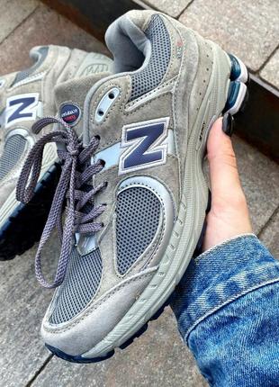 Кроссовки new balance 2002r grey silver 2002 r