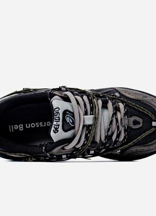 Новинка кроссовки унисекс asics tiger gel-1090 x anderson bell black silver3 фото