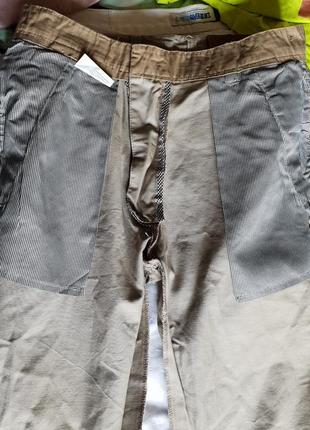 Брюки - джинсы светло-коричневые (бежевые)10 фото