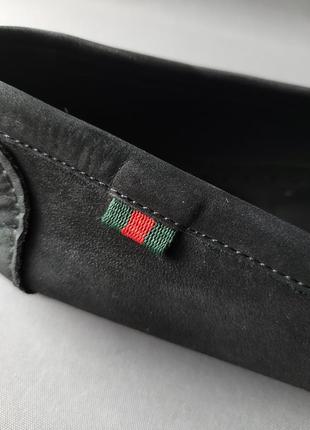 Gucci кожаные лоферы, туфли10 фото