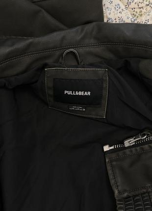 Новая кожанка pull &amp; bear4 фото