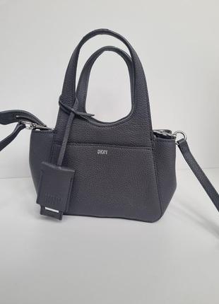 Сумка dkny, сумка кросбоді, шкіряна сумка, сумка donna karan, брендова сумка, сумочка dkny1 фото
