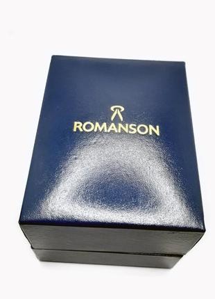 Наручные часы "romanson" швейцария женские кварцевые металлический ремешок (rm0201)9 фото