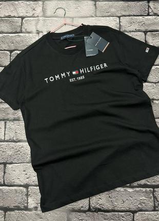 Футболка tommy hilfiger, чоловіча футболка, tommy hilfiger, без передоплат