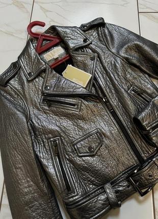 Шкіряна куртка michael kors
