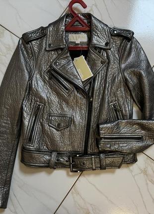 Шкіряна куртка michael kors