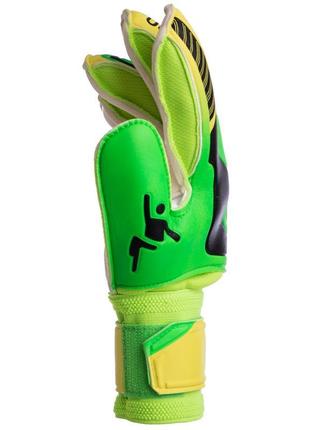 Детские перчатки вратарские precision sp-sport fb-907 салатовый4 фото