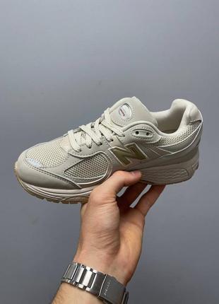 Кросівки new balance 2002r light bone aluminium leather 2002 r10 фото