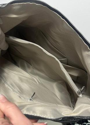 Сумка жіноча містка сумочка з екошкіри5 фото