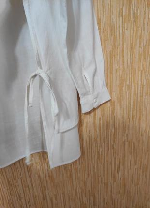Стильна жіноча сорочка оверсайз бавовна р.48-50/м7 фото
