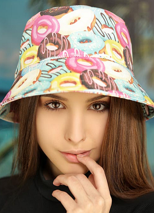 Панама женская летняя цветная