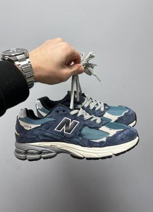 Кросівки new balance 2002r protection pack navy blue 2002 r1 фото