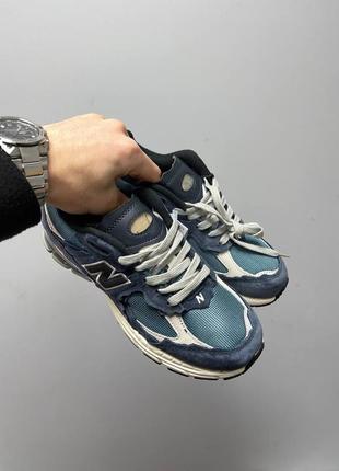 Кросівки new balance 2002r protection pack navy blue 2002 r3 фото