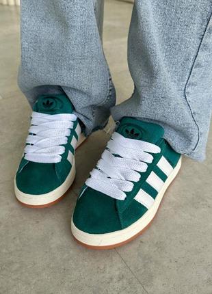 Adidas campus green.артикул: s13176 фото