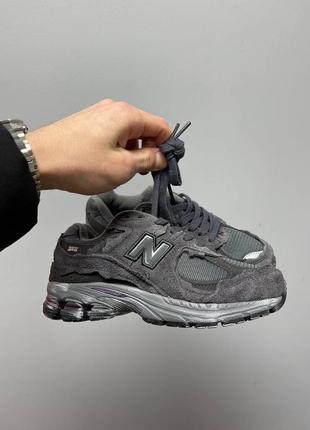 Кросівки new balance 2002r protection pack phantom black 2002 r2 фото