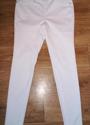 Белые джинсы скинни джеггинсы george1 фото