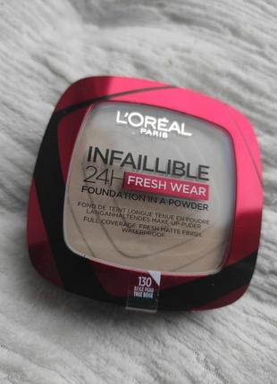 Пудра l'oréal infallible 24h fresh wear1 фото