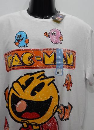 Мужская футболка pac-man at primark оригинал р.50 086fmls  (только в указанном размере, только 1 шт)2 фото