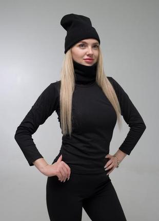 6в1. зимова термобілизна жіноча. комплект термобілизни. +шапка, баф, термоноски, рукавиці.5 фото