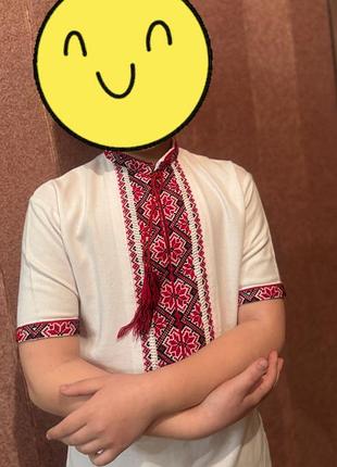 Вишиванка льон