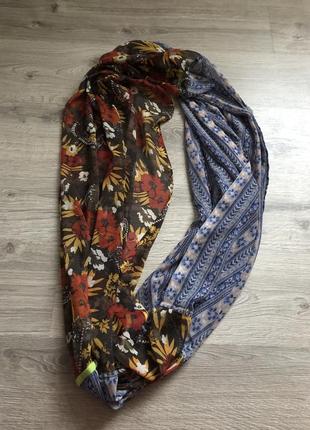 Двухсторонний шарф-хомут