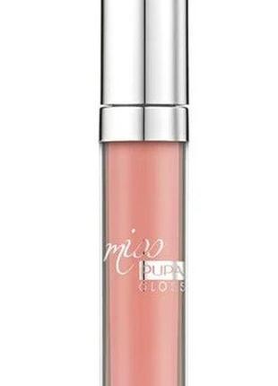 Блиск для губ pupa miss pupa gloss 300 soft kiss, 5 мл