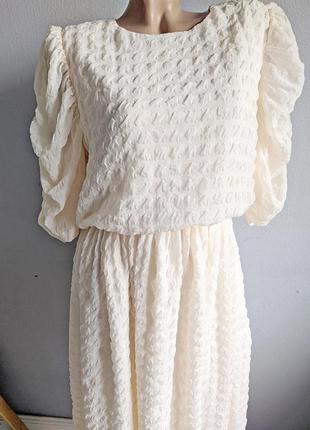 Зефірна сукня із 3d шифону.