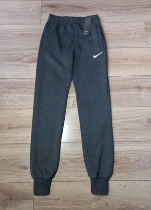 Спортивні трикотажні штани nike,утепленні/чорні,темно-сині, антрацит