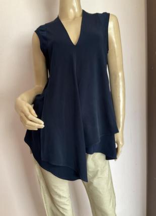 Фірмова  дизайнерська подовжена блузка/l/ brend joseph ribkoff