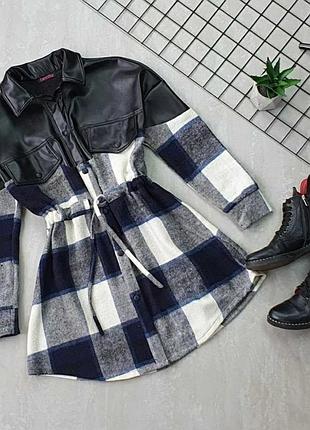 Туника,рубашка на девочку,платье-рубашка