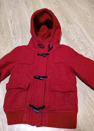 Пальто шерстяное