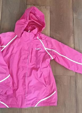 Куртка regatta 9-10років 134-140см продувається для дівчинки непромокаємий демісезонна