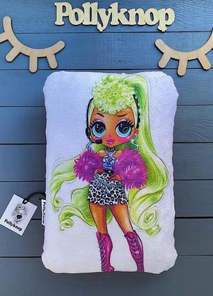 Подушка с новой куклой лол