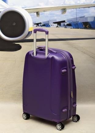 Ударостойкий, французский чемодан из поликарбоната, большой! airtex mercure 902 (оригинал)10 фото