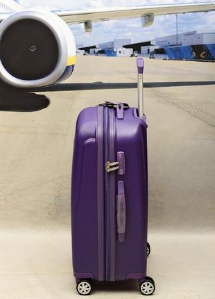 Ударостойкий, французский чемодан из поликарбоната, большой! airtex mercure 902 (оригинал)4 фото