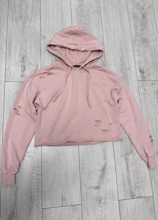 Продам худи розовый bershka