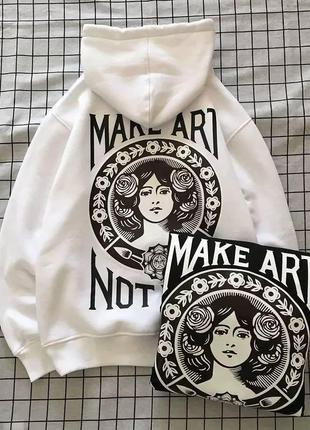 Трендовое худи с мощным месседжем make art not war!
это больше, чем одежда – это стиль и идея.🇺🇦
