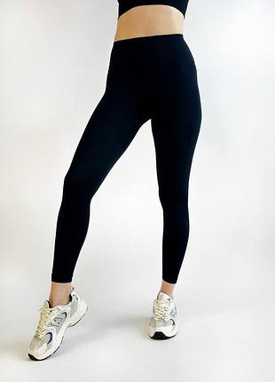 Лосины теплые premium black