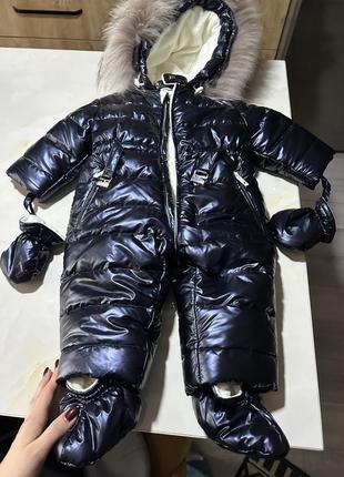 Дитячий зимовий комбінезон cvetkov