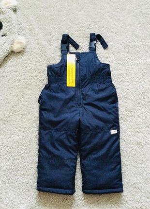2 рок. carter's зимовий полукомбінезон. застібка - блискавка. вітронепродувний. зверху м"яка плащівк