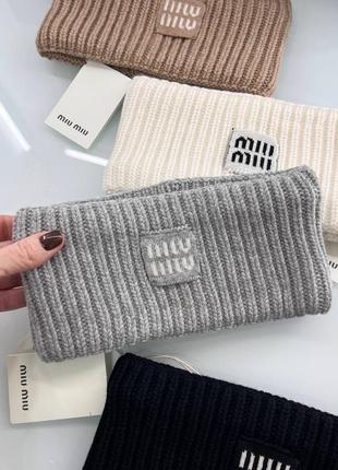 Повязка миу миу на голову