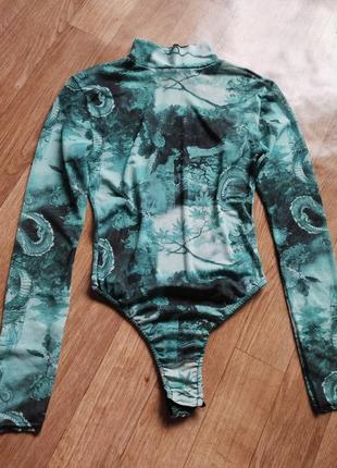 Ефектний трендовий боді сітка prettylittlething