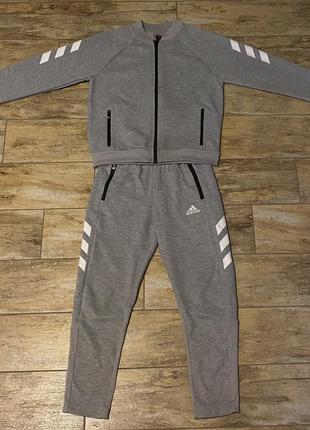 Оригинальный подростковый детский спортивный костюм adidas yb xfg ts (ed6216)