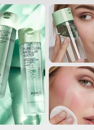 Мицеллярная вода kiko milano new pure clean micellar biphase water