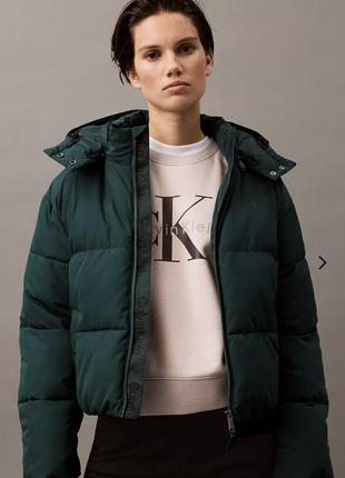 Куртка пуфер calvin klein