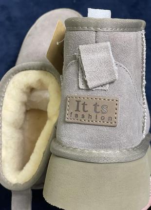 Уггі зимові замшеві 3